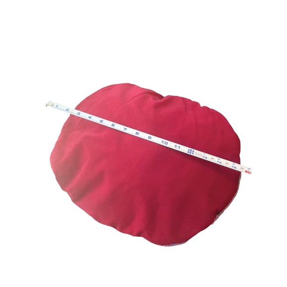 Red Hat Society Red Purple Tabletop Hat Decor Soft Pillow - Picture 5 of 5